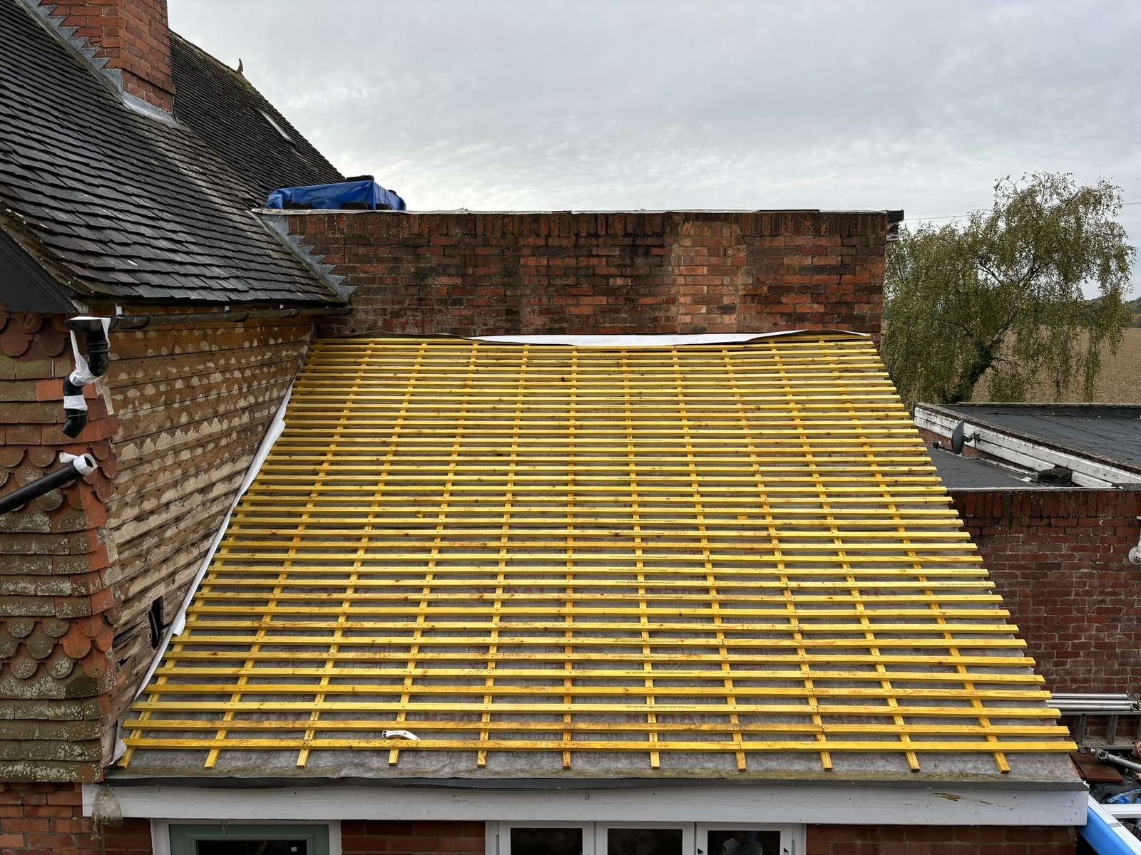 Elite Roofing finished roofing work.