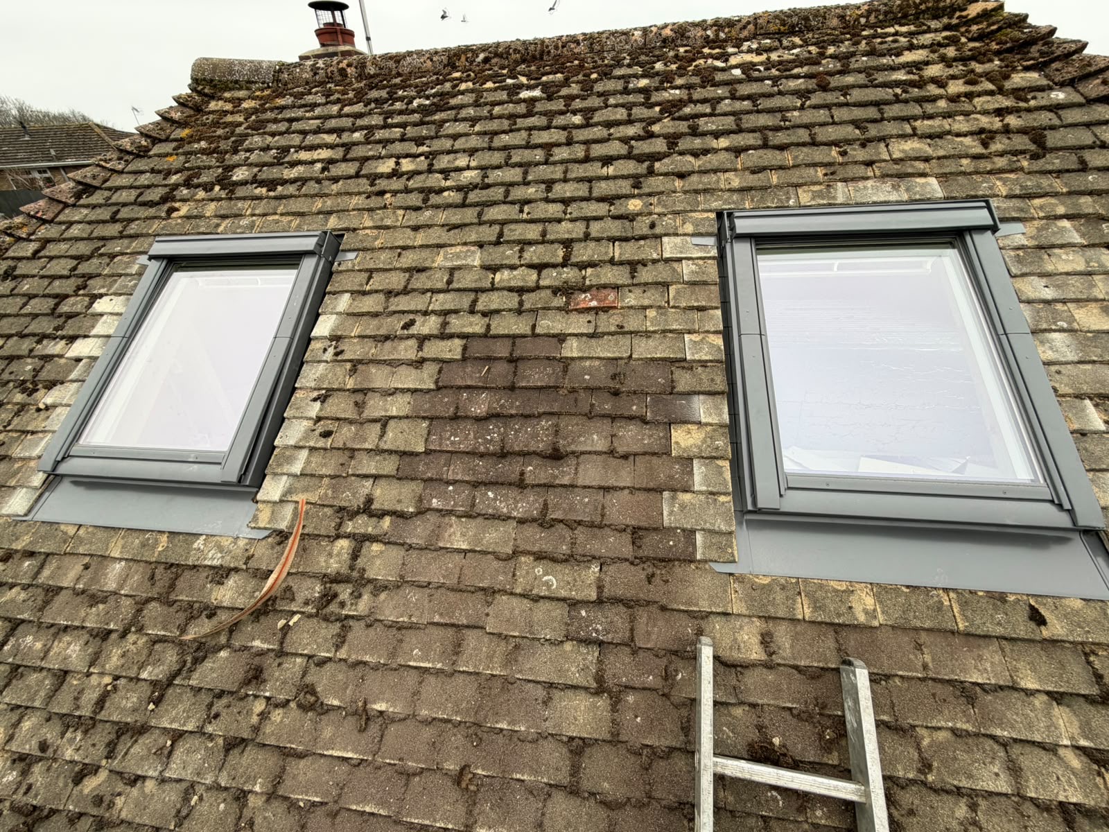 Elite Roofing completed exterior work.